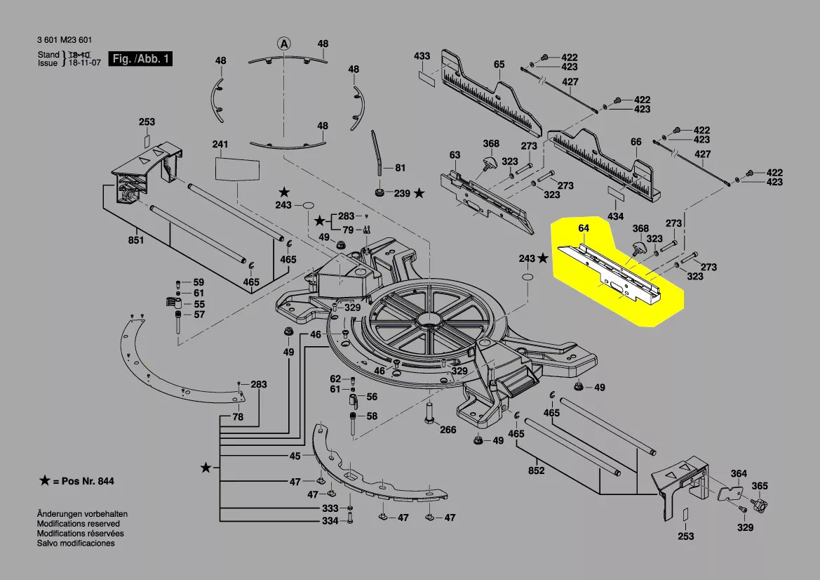Butée réf. 1 609 B04 463 Bosch